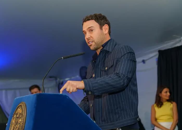 Scooter Braun honored at Jewish Heritage Month event with TikTok star Montana Tucker